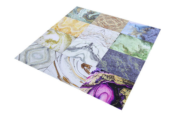 1220x2440mmx3mm পিভিসি মার্বেল শীট 3D প্রিন্টিং UV প্যানেল আলংকারিক