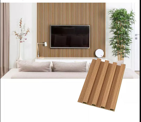 অভ্যন্তরীণ প্রাচীর সজ্জার জন্য জলরোধী WPC ওয়াল প্যানেল, সহজ ইনস্টলেশন এবং রক্ষণাবেক্ষণ মুক্ত