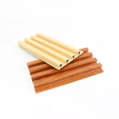 অভ্যন্তরীণ প্রাচীর সজ্জার জন্য জলরোধী WPC ওয়াল প্যানেল, সহজ ইনস্টলেশন এবং রক্ষণাবেক্ষণ মুক্ত