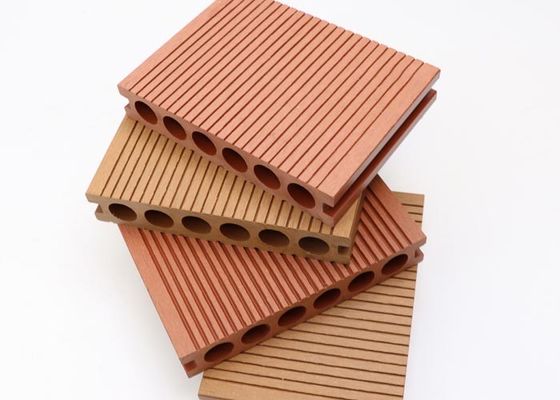 140x25mm হাইড ফ্রেম ফ্লোরিং গার্ডেন প্লাস্টিক কাঠ ডেকিং সহজ ইনস্টলেশন