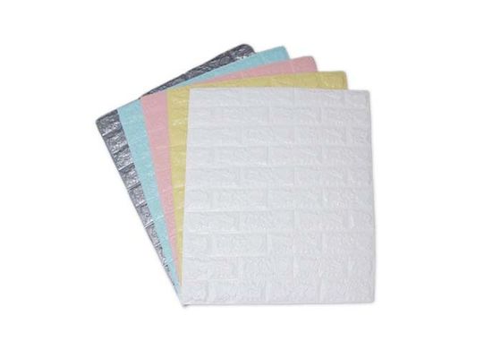 জলরোধী DIY শিল্প সজ্জা অভ্যন্তরীণ PE ফোম ওয়ালপেপার 3D ওয়ালপেপার ইট 77cm