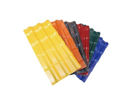 ASA APVC UPVC PVC ছাদের টাইল ঢেউতোলা প্লাস্টিক ছাদ শীট