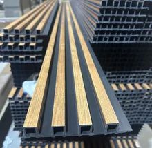 উচ্চ মানের ফ্লুটেড কম্পোজিট ডাব্লুপিসি অভ্যন্তরীণ দেয়াল আবরণ রঙিন