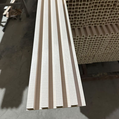 উচ্চ মানের ফ্লুটেড কম্পোজিট ডাব্লুপিসি অভ্যন্তরীণ দেয়াল আবরণ রঙিন