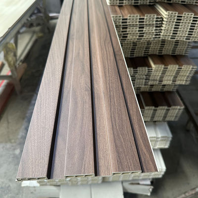 উচ্চ মানের ফ্লুটেড কম্পোজিট ডাব্লুপিসি অভ্যন্তরীণ দেয়াল আবরণ রঙিন