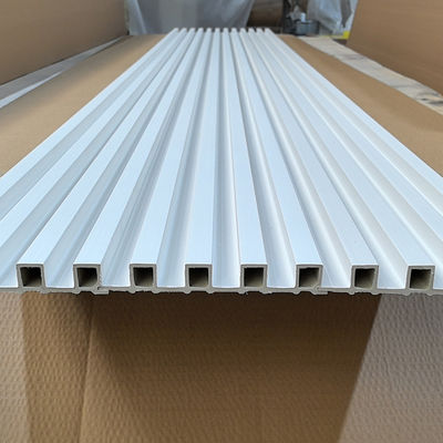 উচ্চ মানের ফ্লুটেড কম্পোজিট ডাব্লুপিসি অভ্যন্তরীণ দেয়াল আবরণ রঙিন