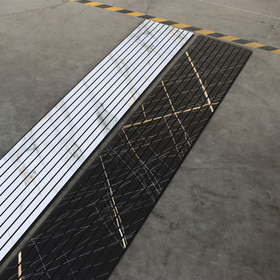 আধুনিক হোম ডেকোর পিভিসি সিলিং প্যানেল, ওয়াল বোর্ড হিসাবে 3D টেক্সচার পিভিসি ওয়াল প্যানেল লিভিং রুম বেডরুমের ফিচার ওয়াল এর জন্য