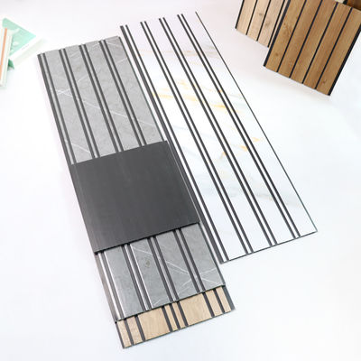 কাঠ শস্য পিভিসি ওয়াল প্যানেল আলংকারিক ওয়াল বোর্ড বেডরুম লিভিং রুম টিভি ব্যাকগ্রাউন্ড ওয়াল জন্য পরিবেশ বান্ধব উপাদান