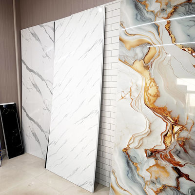 আধুনিক ডিজাইন পিভিসি শাওয়ার ওয়াল প্যানেল হোম এবং হোটেল বাথরুমের জন্য