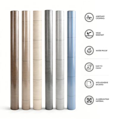 নরম স্পর্শ আরামদায়ক স্ব-আঠালো মেঝে স্টিকার, পায়ের নিচে আলংকারিক