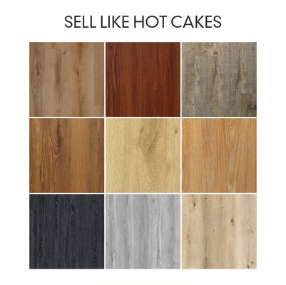 ফর্মালডিহাইড E0 এসপিসি ফ্লোরিং পিভিসি চুনাপাথর কাঁচামাল সহ বাণিজ্যিক এবং আবাসিক ব্যবহারের জন্য উন্নত স্থায়িত্বের ফ্লোরিং সমাধান