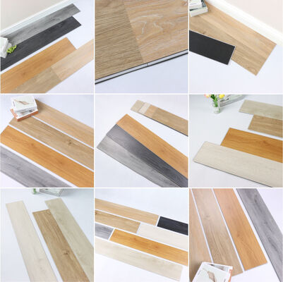 ফর্মালডিহাইড E0 এসপিসি ফ্লোরিং পিভিসি চুনাপাথর কাঁচামাল সহ বাণিজ্যিক এবং আবাসিক ব্যবহারের জন্য উন্নত স্থায়িত্বের ফ্লোরিং সমাধান