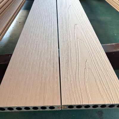 আউটডোর ডাব্লুপিসি ওয়াল প্যানেল সিস্টেম ওয়াটারপ্রুফ কাঠ প্লাস্টিক কম্পোজিট বহিরাগত প্রাচীর আবরণ জন্য