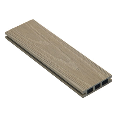 আউটডোর হোলড ডব্লিউপিসি কম্পোজিট ডেকিং∙ রঙিন জলরোধী কো-এক্সট্রুশন কাঠ প্লাস্টিকের মেঝে বাগান প্রকল্পের জন্য