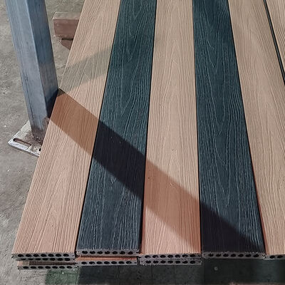 আবহাওয়া প্রতিরোধী এবং সহজ ইনস্টলেশনের সাথে বহিরাগত ওয়াল প্যানেল WPC আউটডোর কাঠ প্লাস্টিক কম্পোজিট