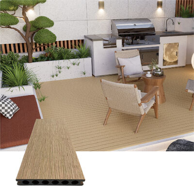 বাইরের ডাব্লুপিসি ওয়াল প্যানেল বিল্ডিং সজ্জা জন্য বহিরঙ্গন জলরোধী কম্পোজিট কাঠ প্যানেল