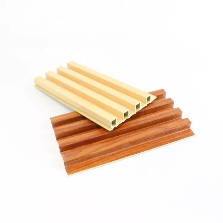 অভ্যন্তরীণ প্রাচীর সজ্জার জন্য জলরোধী WPC ওয়াল প্যানেল, সহজ ইনস্টলেশন এবং রক্ষণাবেক্ষণ মুক্ত