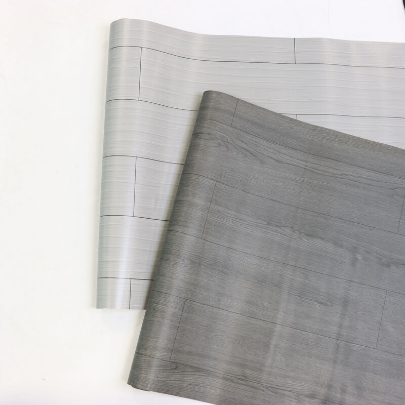 বাস্তববাদী নিদর্শন সহ সহজ ইনস্টল এবং অপসারণযোগ্য আলংকারিক মেঝে ফিল্ম