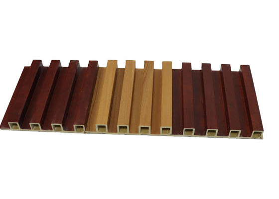 ঘর সাজানোর জন্য 2.9m 160x24mm অভ্যন্তরীণ WPC ওয়াল প্যানেল কাঠের বিকল্প
