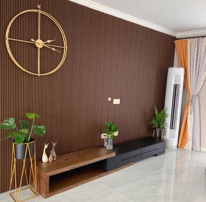 160x24mm অভ্যন্তরীণ WPC ওয়াল প্যানেল