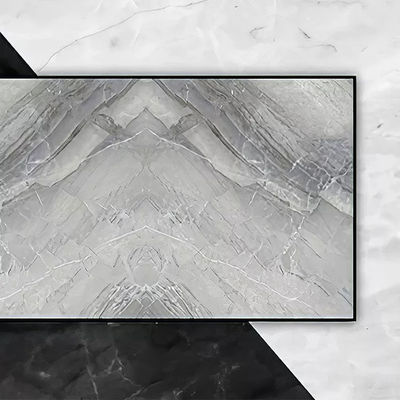 উচ্চ চকচকে 1220x2440mm 3mm PVC ওয়াল প্যানেল PVC মার্বেল UV শীট