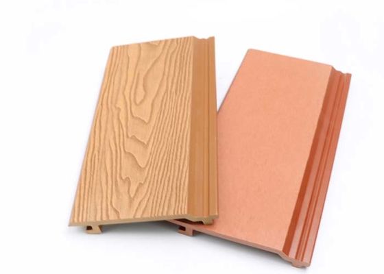 ওয়াটারপ্রুফ বাহ্যিক WPC ওয়াল প্যানেল 219x26mm WPC বাহ্যিক ওয়াল প্যানেল ওয়াল ক্ল্যাডিং