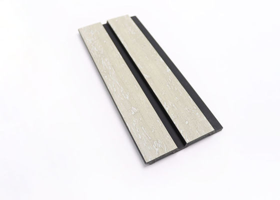 জলরোধী 120x12mm PS অভ্যন্তরীণ সজ্জা ওয়াল প্যানেল PS টেক্সচার্ড ওয়াল ক্ল্যাডিং