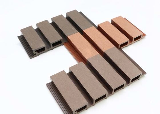 219x26mm বাহ্যিক WPC ওয়াল প্যানেল 2900x216x26mm সহ এক্সট্রুশন WPC ওয়াল প্যানেল