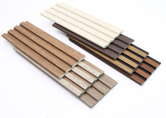 120x12mm ব্যাকগ্রাউন্ডের জন্য গোল্ড সিলভার লাইন সহ ইনডোর প্যানেল পিএস ওয়াল ক্ল্যাডিং প্যানেল