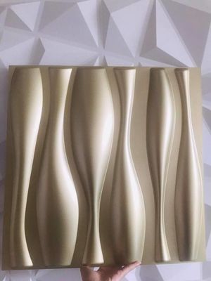 50x50cm আলংকারিক 3D ওয়াল প্যানেল বাড়ির অভ্যন্তরীণ আধুনিক ডিজাইন 100% পিভিসি
