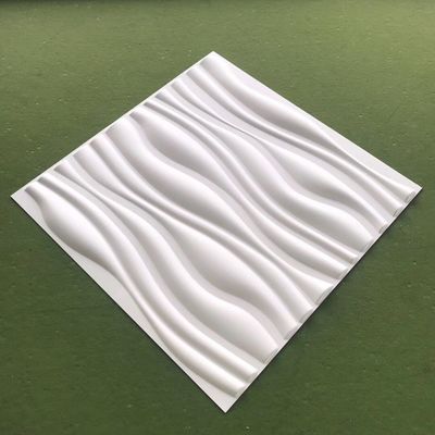 50x50cm আলংকারিক 3D ওয়াল প্যানেল বাড়ির অভ্যন্তরীণ আধুনিক ডিজাইন 100% পিভিসি