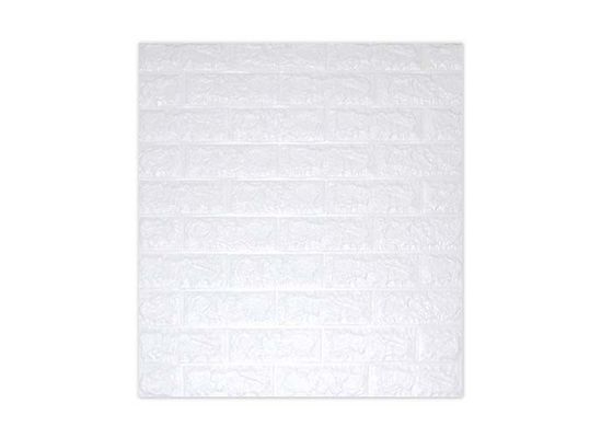 77x70cm ইট পিই ফোম ওয়ালপেপার 3D স্ব-আঠালো পিই ফোম ওয়াল স্টিকার