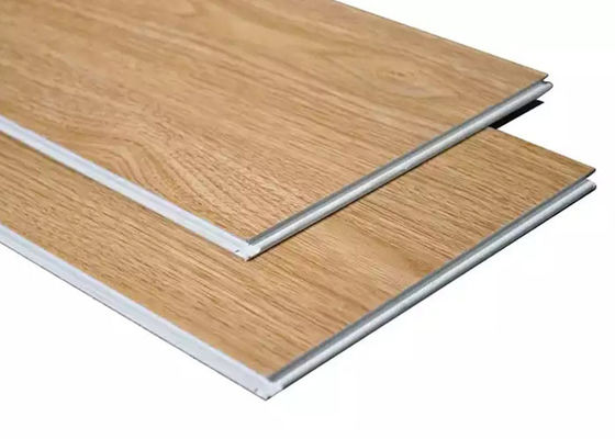 180x1220x4mm কাঠ শস্য ক্লিক SPC মেঝে জলরোধী প্লাস্টিক PVC ফ্লোরিং
