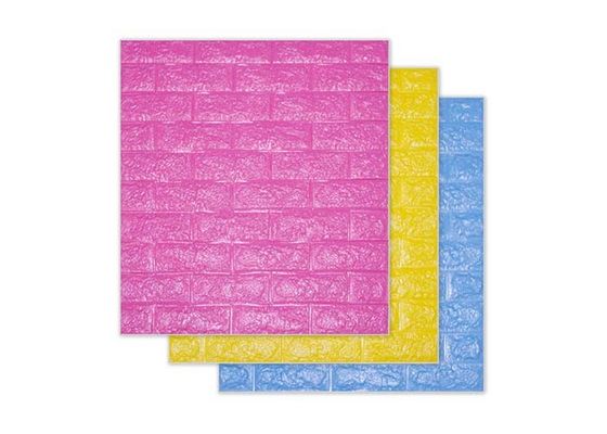 বাড়ির সাজসজ্জার জন্য সাদা PE ওয়াল প্যানেল 70x77cm 3D PE ফোম ওয়াল স্টিকার