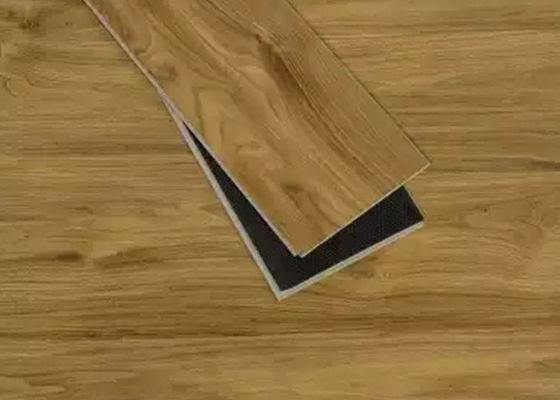 কাঠের টেক্সচার ভিনাইল তক্তা SPC ফ্লোরিং 1220x180mm স্টোন প্লাস্টিক কোর কৃত্রিম ক্লিক
