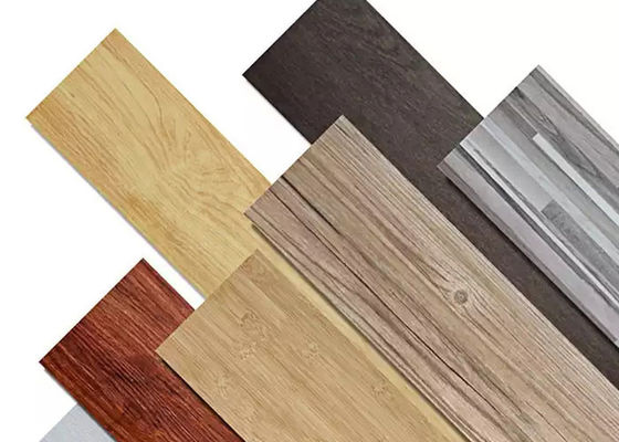 কাঠের টেক্সচার ভিনাইল তক্তা SPC ফ্লোরিং 1220x180mm স্টোন প্লাস্টিক কোর কৃত্রিম ক্লিক