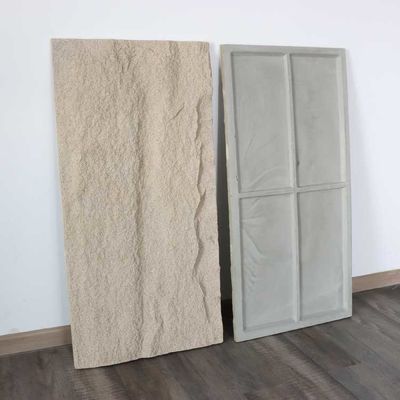 120*60cm বিলাসবহুল PU মাশরুম স্টোন ওয়াল প্যানেল ডেকোরেটিভ ডেকোর সিমুলেশন স্টোন