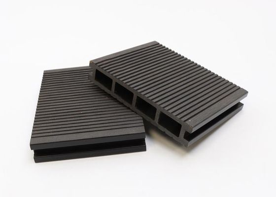 140x25mm হাইড ফ্রেম ফ্লোরিং গার্ডেন প্লাস্টিক কাঠ ডেকিং সহজ ইনস্টলেশন