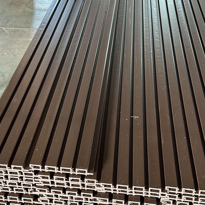 বহিরঙ্গন কাঠের WPC দেয়াল আবরণ প্রসাধন 219 * 26mm
