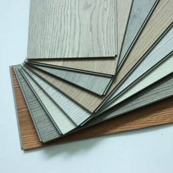 ফর্মালডিহাইড E0 এসপিসি ফ্লোরিং পিভিসি চুনাপাথর কাঁচামাল সহ বাণিজ্যিক এবং আবাসিক ব্যবহারের জন্য উন্নত স্থায়িত্বের ফ্লোরিং সমাধান