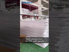 উচ্চ গ্লস সিলিং পিভিসি প্যানেল প্রাচীর অভ্যন্তর আলংকারিক হোম বাথরুম বিল্ডিং উপাদান