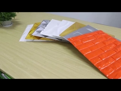 দেয়ালের জন্য পিভিসি রজন জলরোধী হোম আলংকারিক 3D অভ্যন্তরীণ ওয়াল প্যানেল