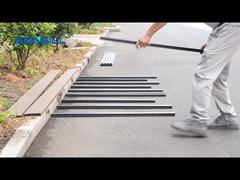 কাঠের মেঝে 3D এমবসিং টেক্সচার WPC ডেকিং কম্পোজিট ডেক ফ্লোর জলরোধী