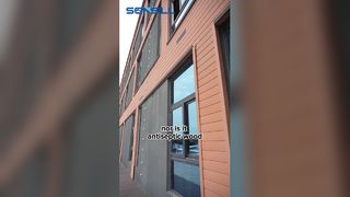 বাহ্যিক বাহ্যিক WPC প্রাচীর ক্ল্যাডিং প্যানেল বোর্ড